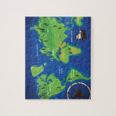 Puzzle Carte du monde (Vertical)