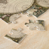 Puzzle Carte du monde 1660 par Frederick de Wit (Côté)