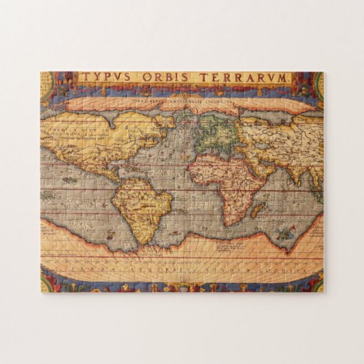 Puzzle Carte du monde à partir de 1601 (Horizontal)