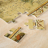 Puzzle Carte du monde antique (Côté)