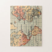 Puzzle Carte du monde antique (Vertical)