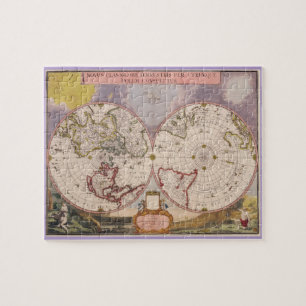 Puzzle Carte du monde antique