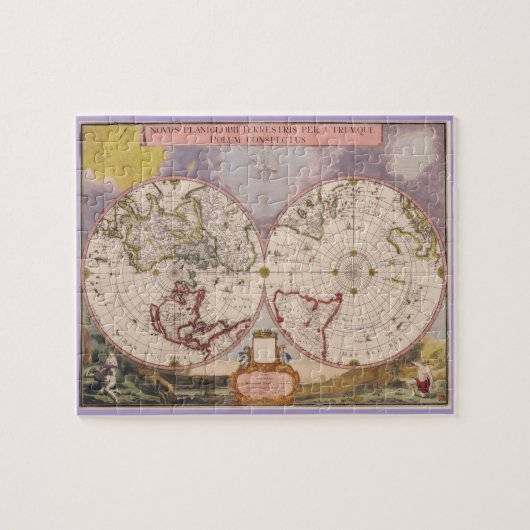 Puzzle Carte du monde antique (Horizontal)