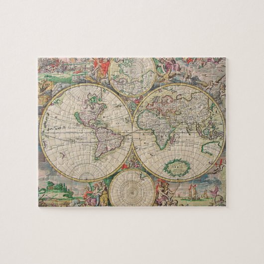 Puzzle Carte du monde antique (Horizontal)