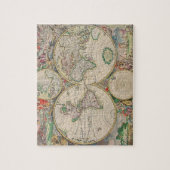 Puzzle Carte du monde antique (Vertical)