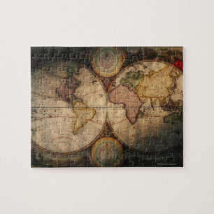 Puzzle Carte du monde antique 2