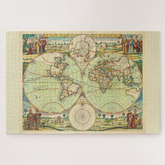 Puzzle Carte du monde antique #4 (Horizontal)