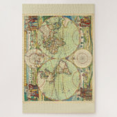 Puzzle Carte du monde antique #4 (Vertical)