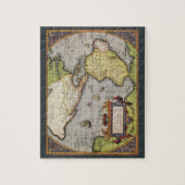 Puzzle Carte du monde antique des Amériques par Abraham O (Vertical)
