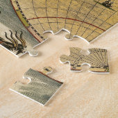 Puzzle Carte du monde antique désorganisée #2 (Côté)