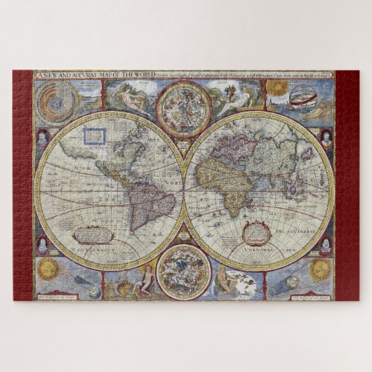 Puzzle Carte du monde antique n°3 (Horizontal)