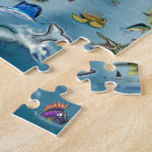 Puzzle Carte du monde des animaux (Côté)