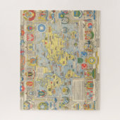 Puzzle Carte du monde des Nations Unies (Vertical)