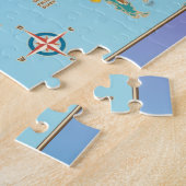 Puzzle Carte du monde interactif (Côté)
