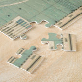 Puzzle Carte du monde vintage (Côté)