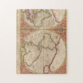 Puzzle Carte du monde vintage (Vertical)
