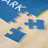 Puzzle carte du parc forestier de Galloway Écosse (Côté)