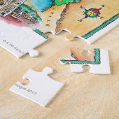 Puzzle Carte du Pérou (Côté)