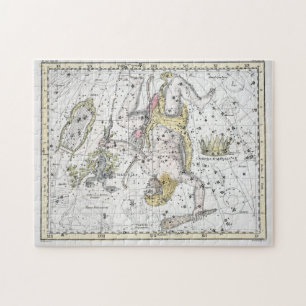 Puzzle Carte du plat VIII de constellations