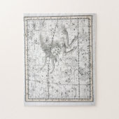 Puzzle Carte du plat XIV de constellations (Vertical)