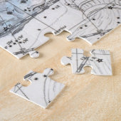Puzzle Carte du plat XXII de constellations (Côté)