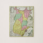 Puzzle Carte du royaume de la Hongrie et des états qui (Vertical)