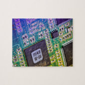 Puzzle Carte électronique - carte PCB (Horizontal)