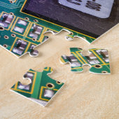 Puzzle Carte électronique - carte PCB (Côté)