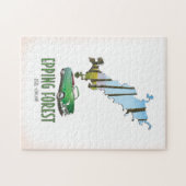 Puzzle Carte Epping Forest Essex England (Horizontal)