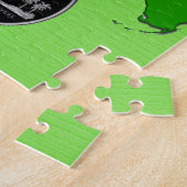 Puzzle Carte et texte de l'État de Floride (Côté)