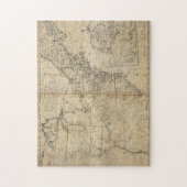 Puzzle CARTE : États-Unis, 1783 (Vertical)
