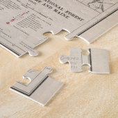 Puzzle Carte forestière nationale des Montagnes blanches  (Côté)