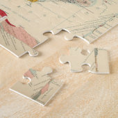 Puzzle Carte géologique de l'Écosse Vintage (1865) (Côté)