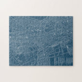 Puzzle Carte graphique de Boston (Horizontal)