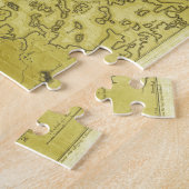 Puzzle Carte historique Boston American Revolutionary War (Côté)