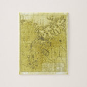 Puzzle Carte historique Boston American Revolutionary War (Vertical)