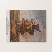 Puzzle Carte illustrative vintage de l'Écosse (1794) (Horizontal)