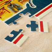 Puzzle Carte illustrée 11x14 Pennsylvanie (Côté)