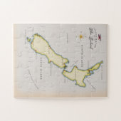 Puzzle Carte illustrée de la Nouvelle-Zélande (Horizontal)