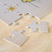 Puzzle Carte illustrée de l'Australie (Côté)