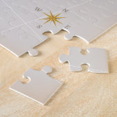 Puzzle Carte illustrée de l'Islande (Côté)