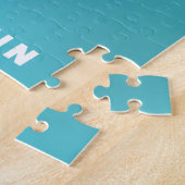 Puzzle Carte illustrée de Saint-Martin. (Côté)