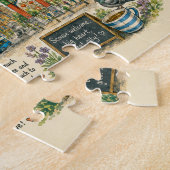 Puzzle Carte illustrée des monuments et de la musique de (Côté)