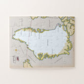 Puzzle Carte illustrée du Groenland (Horizontal)