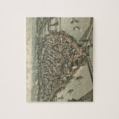 Puzzle Carte imagée vintage de Pittsburgh (1902) (Vertical)