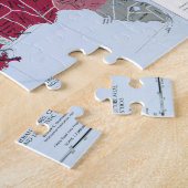 PUZZLE CARTE : INDIENS D'AMERIQUE (Côté)