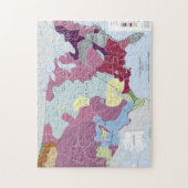 PUZZLE CARTE : INDIENS D'AMERIQUE (Vertical)