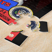 Puzzle Carte James Madison Baseball (Côté)