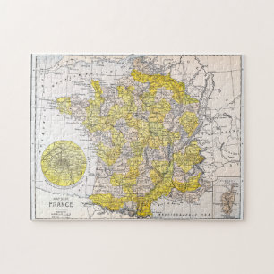 PUZZLE CARTE : LA FRANCE