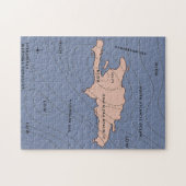 Puzzle Carte météo d'Hispaniola (Horizontal)